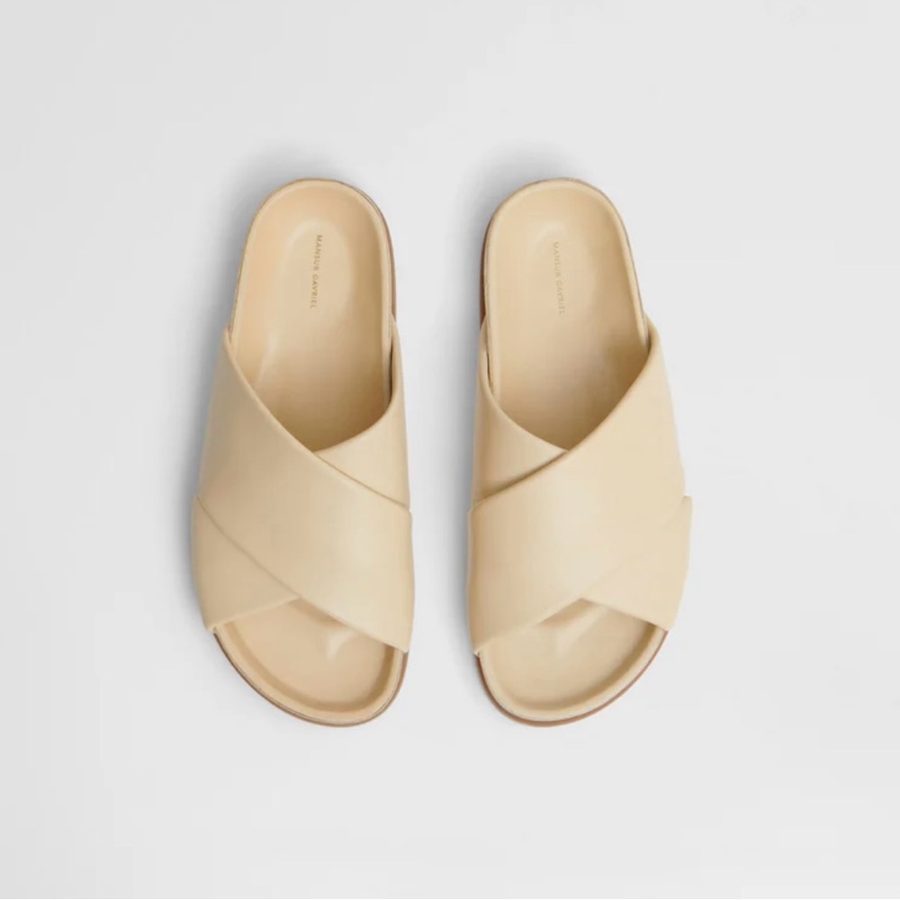 NEVER WORN - Mansur Gavriel Everyday Sandal in Sand